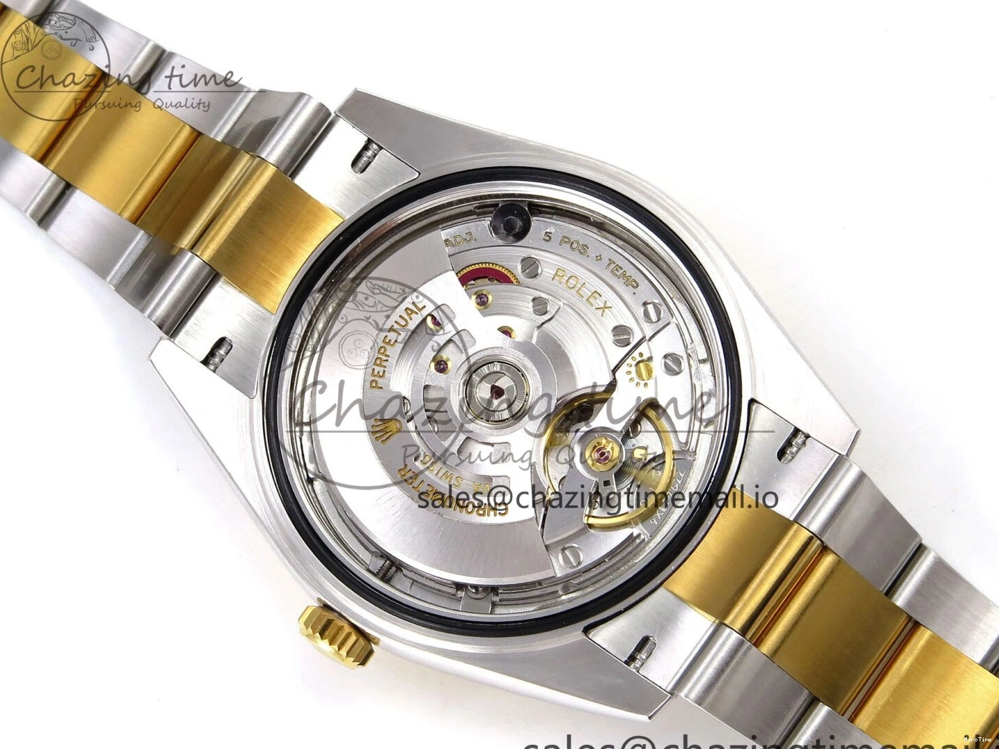 MiroTime 0201 Breathable DateJust 41 SS YG ARF 1:1 Best Edition 904L Steel YG Stick Dial on Oyster Bracelet SH 1260